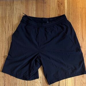 lululemon athletica Men's Black Athletic Shorts 9”